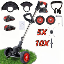 Load image into Gallery viewer, Portable Wireless Electric Lawn Mower &amp; Garden Weeder