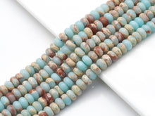 Load image into Gallery viewer, Serpentine Rondelle Smooth Beads, Sku#U1413