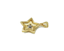 Load image into Gallery viewer, CZ Five Point Star Charm, Sku#LK604