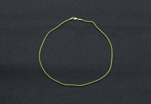 Load image into Gallery viewer, 18 Gold Filled Solid Rope Chain Necklace, Sku#A108