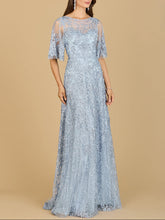 Load image into Gallery viewer, Lara 33277 - Cape Sleeve Mother's Gown