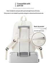 Load image into Gallery viewer, High-Capacity Nylon Commuter &amp; Travel Backpack – Lightweight Zipper Daypack for Women &amp; Men