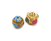 Load image into Gallery viewer, Gemstonestone Spacer Beads, Sku#LX10