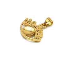 Load image into Gallery viewer, CZ Enamel Evil Eye Charm, Sku#JL97