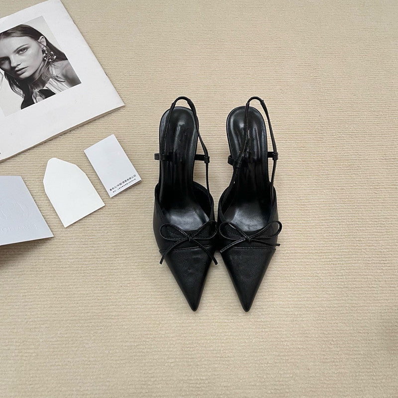 Bow Stiletto Heels