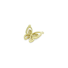 Load image into Gallery viewer, CZ Butterfly Connector Charm, Sku#LK920