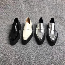 Load image into Gallery viewer, Chunky Platform Slip-On Loafers