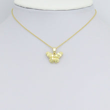 Load image into Gallery viewer, Gold Nugget Texture Butterfly Charm Pendant,Sku#LX856