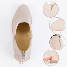 Load image into Gallery viewer, Retro High Heel Ankle Boots
