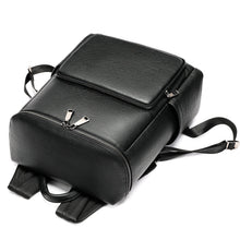 Load image into Gallery viewer, Men's Genuine Leather Laptop Backpack – Business Commuter Bag
