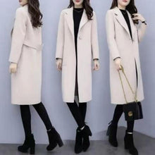 Load image into Gallery viewer, New Autumnwinter Wool Coat, Mid-length, Loose-fit, Korean Style