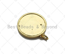Load image into Gallery viewer, Gold Silver XO heart Lip Arrow charm,  Sku#L382