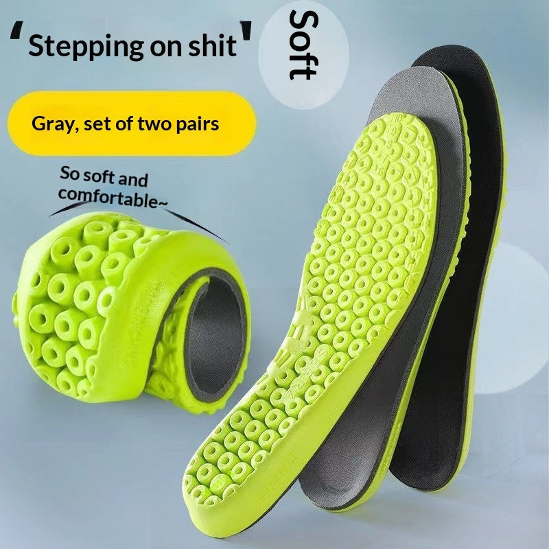 Premium Shock-Absorbing Athletic Insoles – Unisex Comfort & Support for All-Day Performance