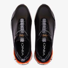 Load image into Gallery viewer, The Milford  Black  Leather Men Sneaker