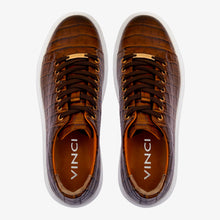 Load image into Gallery viewer, The Dublin Tan Leather Men Sneaker