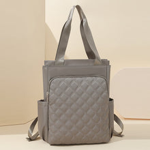 Load image into Gallery viewer, Diamond-Pattern Embroidered Backpack for Women | Dual-Handle Oxford Cloth Backpack | Sarah Express