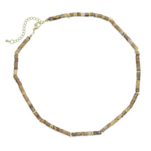 Load image into Gallery viewer, Picture Japser Gemstone Necklace, EF544