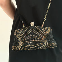 Load image into Gallery viewer, Elegant Rhinestone Evening Clutch - Premium Crystal Embellished Evening Bag for Women