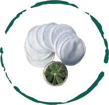 Load image into Gallery viewer, Reusable Facial Rounds Pads (5pcs)