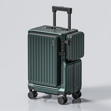Load image into Gallery viewer, Front-opening 20-inch Carry-on Suitcase