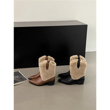 Load image into Gallery viewer, Women's Vintage Western Cotton Boots