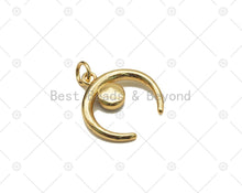 Load image into Gallery viewer, Enamel Horn Charm, Sku#LD175