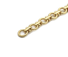 Load image into Gallery viewer, High Quality Textured Round Link chain with T Bar by Yard, Sku#LS31