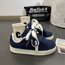 Load image into Gallery viewer, Men's Vintage Chunky Sole Sneakers - Retro Fashion Athletic Shoes