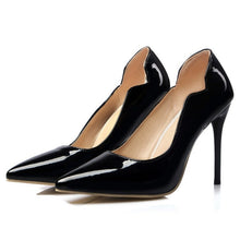 Load image into Gallery viewer, Women's Stiletto Pumps | Patent Leather Pointed Toe High Heels | Sarah Express