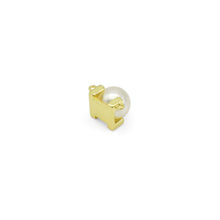 Load image into Gallery viewer, White Pearl Connector Charm/Necklace, Sku#LK941