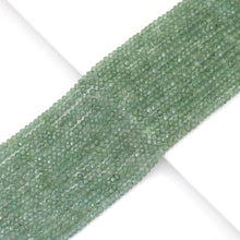 Load image into Gallery viewer, Genuine Green Kyanite Faceted Rondelle Beads, Sku#U1689
