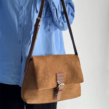 Load image into Gallery viewer, Women's Retro Matte Shoulder Bag – Minimalist PU Leather Crossbody Handbag