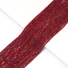 Load image into Gallery viewer, Ruby Jade Fine Cut Round Faceted Beads, Sku#U1502
