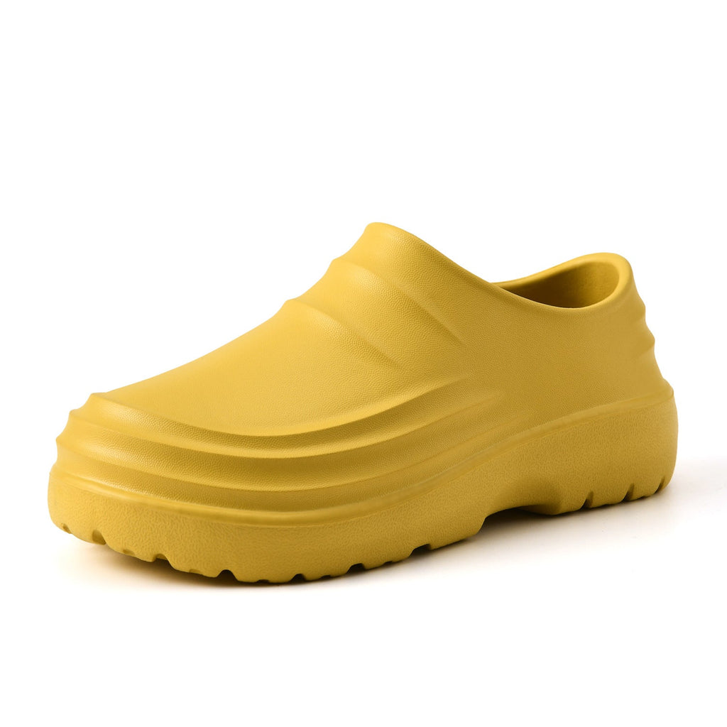 Non-Slip Waterproof Kitchen Work Slippers - EVA Lightweight Casual Slides for Men & Women