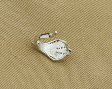 Load image into Gallery viewer, CZ Shell Shape Earring Hook, Sku#B154