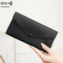 Load image into Gallery viewer, RFID Anti-Theft Women's Wallet - Waterproof Lightweight PU Leather Wallet