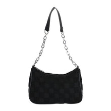 Load image into Gallery viewer, Korean Canvas Plush Crossbody Bag - Women's Trendy Square Shoulder Bag with Zipper Pocket