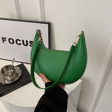 Load image into Gallery viewer, Niche Crescent New Simple All-Match Textured Shoulder Bag For Women