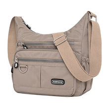 Load image into Gallery viewer, Nylon Womens Water-resistant Crossbody Bag