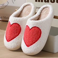 Load image into Gallery viewer, Women's Plush Embroidery Home Slippers | Suede Non-Slip Warm House Shoes