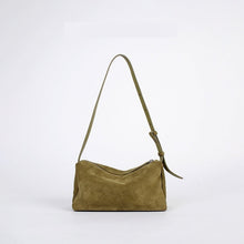 Load image into Gallery viewer, Premium Full-Grain Leather Crossbody Bag - Minimalist Design Shoulder Bag for Women
