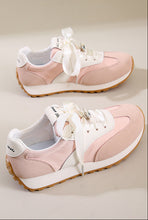 Load image into Gallery viewer, Women's Breathable Non-Slip Casual Sneakers | Lace-Up Sporty Comfort Shoes | Pink Beige Green