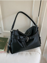 Load image into Gallery viewer, Retro Biker Underarm Bag – High-Capacity Edgy Crossbody
