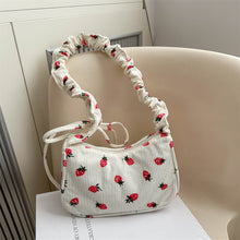 Load image into Gallery viewer, Women's Corduroy Small Square Crossbody Bag – Casual Commuter Shoulder Bag
