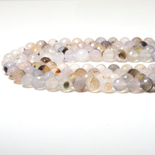 Load image into Gallery viewer, Genuine Flower Agate Round Faceted Beads, 6mm/8mm/10mm/12mm, Sku#U1582