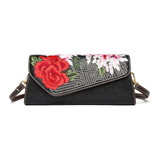 Load image into Gallery viewer, Chinese Floral Embroidered Shoulder Bag | Elegant Women's Handbag