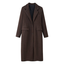 Load image into Gallery viewer, Women's Casual Solid Color Woolen Coat Jacket