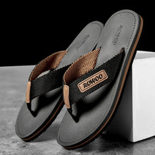 Load image into Gallery viewer, Men's Non-Slip Beach Sandals - Thick Sole Comfort Slides for Outdoor Wear