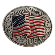 Load image into Gallery viewer, Nocona Born in the USA - Belt Buckle