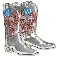 Load image into Gallery viewer, Nocona Cowgirl Boot - Women's Belt Buckle